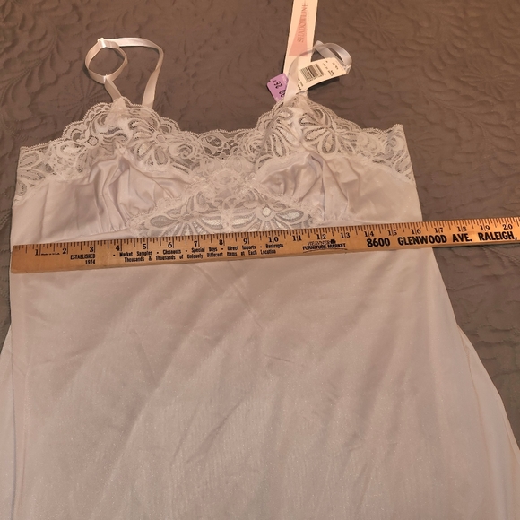 NWT Shadowline White Full Slip 38/26" - Picture 11 of 12